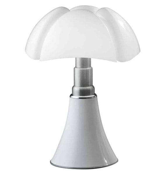 Gae Aulenti Lampe Pipistrello blanc