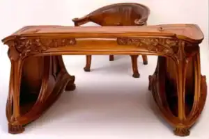 Eugène Vallin Bureau aux ombelles