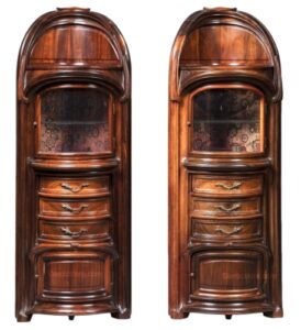 Eugène Vallin - Meubles de chevet