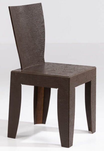 Francois Bauchet Chaise design en contreplaque et resine e1739222816827 François Bauchet - Chaise design en contreplaqué et résine