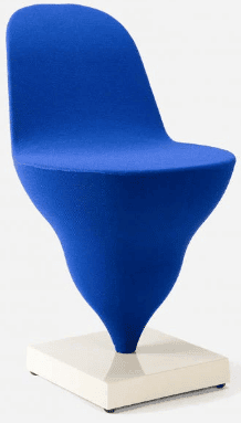 Jean Baptiste Fastrez Chaise Gelato bleue e1739309869229 Jean-Baptiste Fastrez - Chaise Gelato bleue