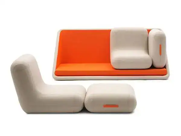 Matali Crasset - Chaise longue et canapé