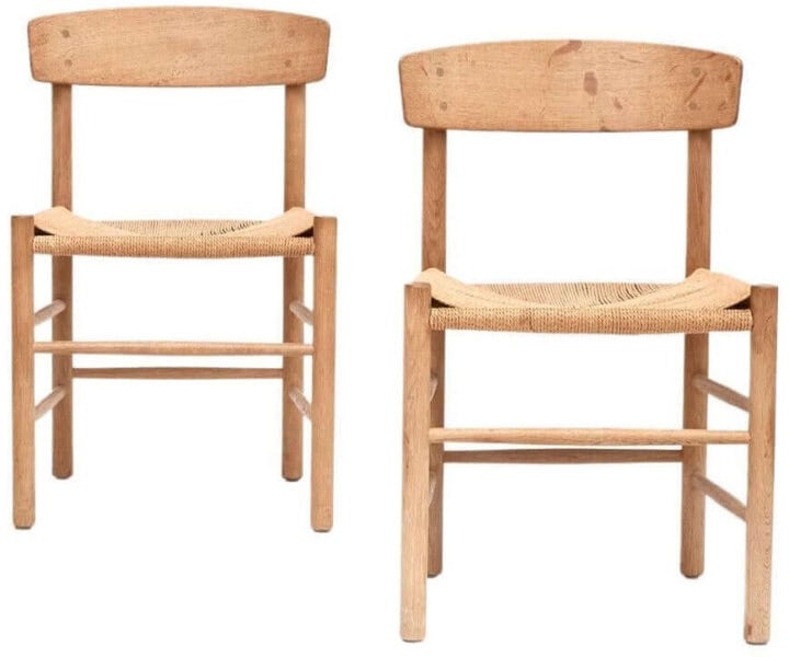 Børge Mogensen - chaise de salle à manger Shakers - modèle J-39 - FDB Mobler