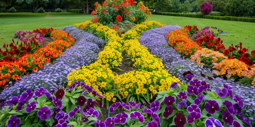 Parterre de fleurs