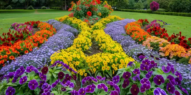 Parterre de fleurs
