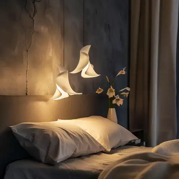 Lampes de chevet suspendues