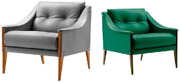 Poltrona Frau - Fauteuil Dezza de Gio Ponti