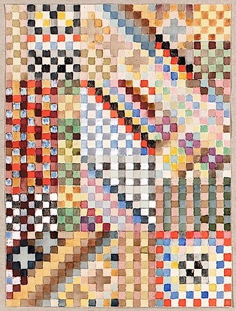 Design de tapis Gunta Stolzl Bauhaus