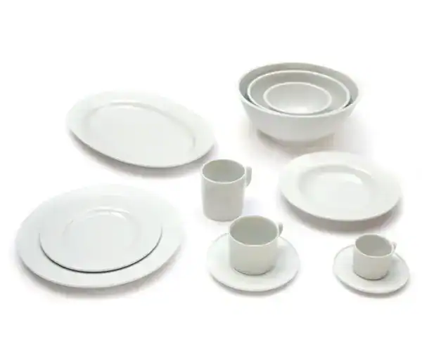 Service Plate Bowl Cup - Jasper Morrison - Alessi