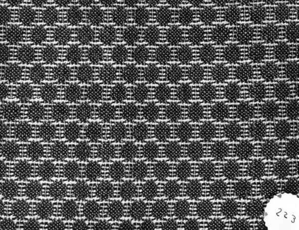 Tissu Otti Berger noir et blanc