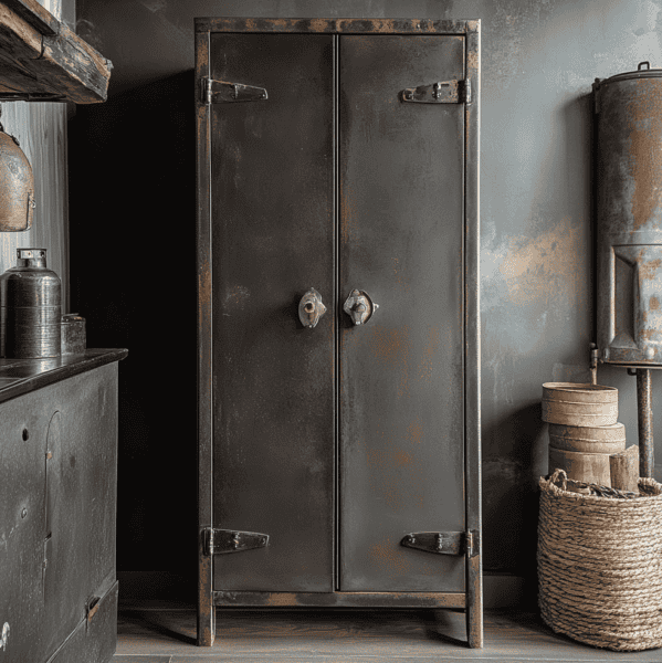 Armoire industrielle en métal