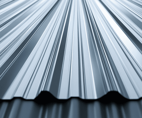 Couverture de toit en zinc