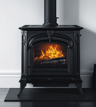 Poêle à bois en fonte