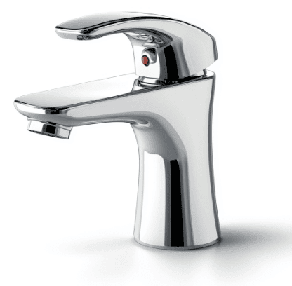 Robinet en zinc chromé