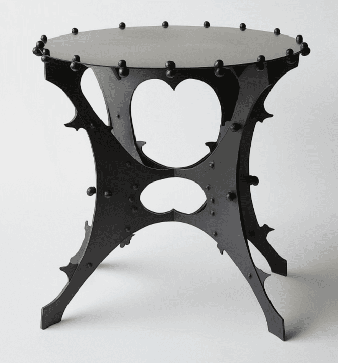 Table en métal punk rock
