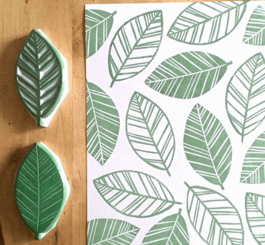 Tampon feuille