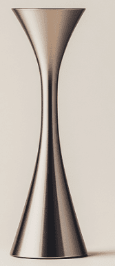 Vase en nickel