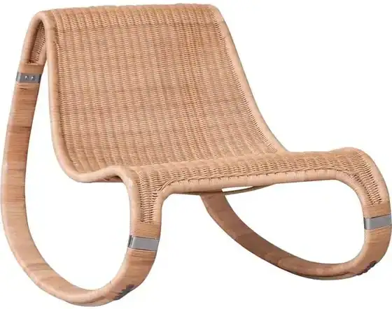 Chaise à bascule en rotin - James Irvine - Ikea
