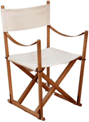 Chaise pliante MK9920 Safari - Mogens Koch - Carl Hansen