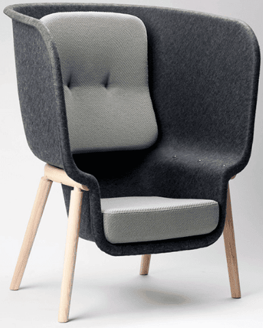 Fauteuil Pod Chair - Benjamin Hubert - De Vorm