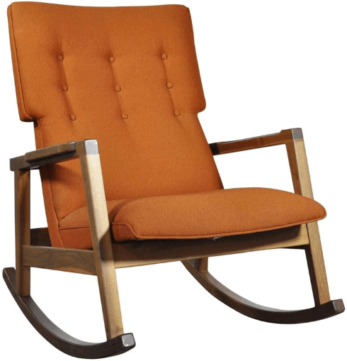 Fauteuil à bascule Rocking Chair - Jens Risom