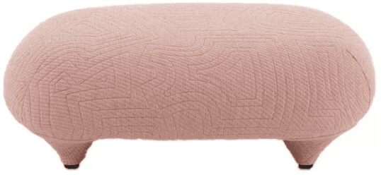 Pouf Ploum rose - Erwan & Ronan Bouroullec - Ligne Roset