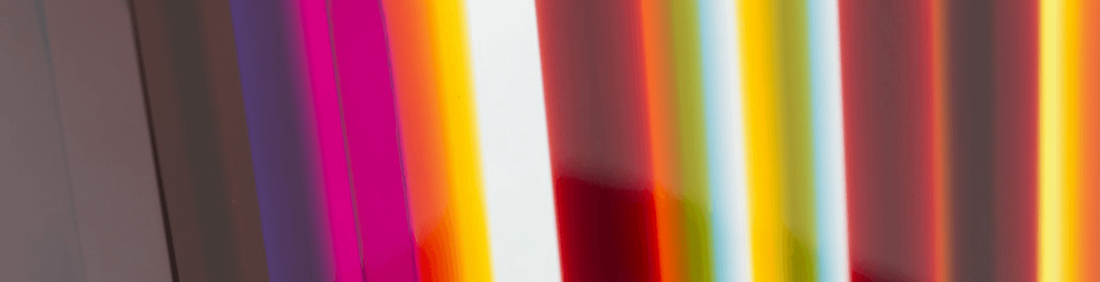 Zoom dans les couleurs de la Rainbow chair de Patrick Norguet